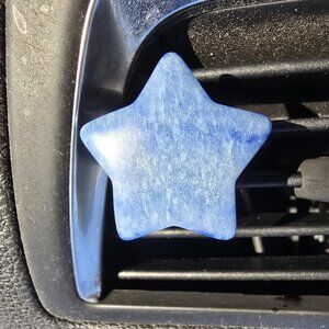 Blue Aventurine  Crystal Car Vent Clip